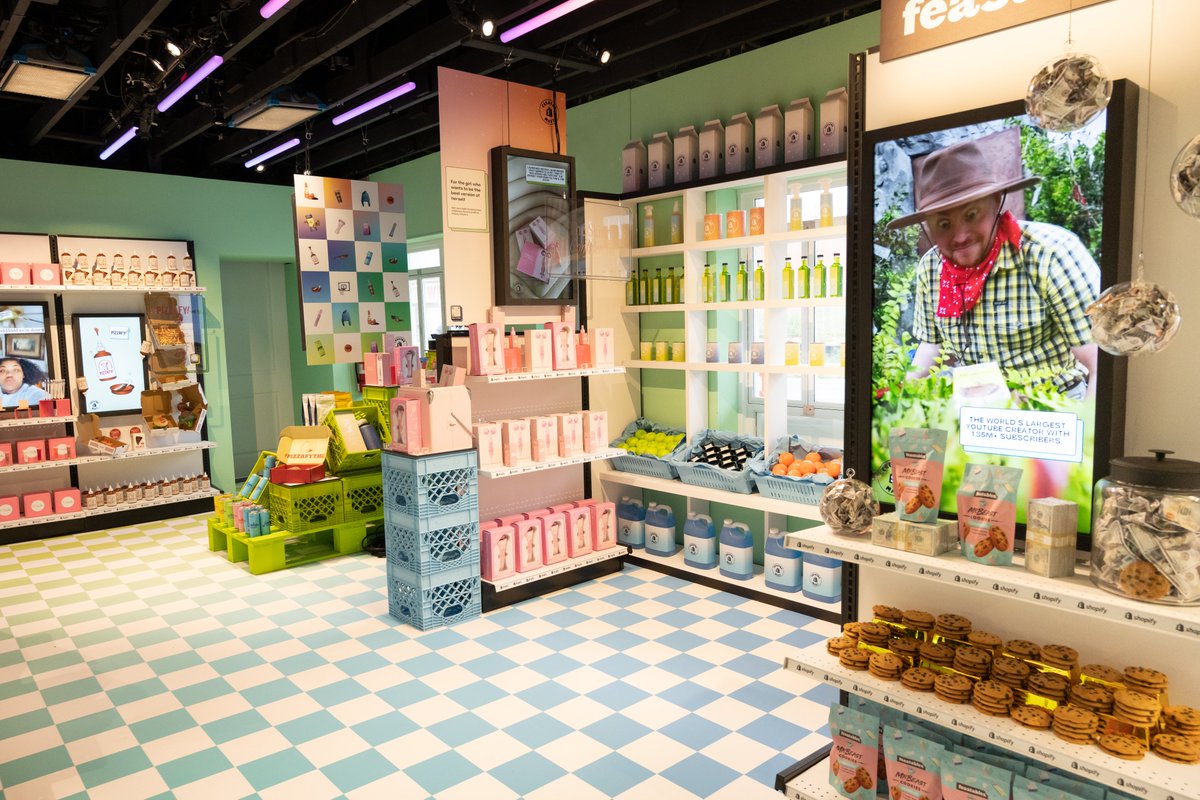 Take a look at our latest with <a href="/Shopfiy/">Shopfiy</a> for the Shopify Creator Mart this month in Austin. An exclusive two-day event, the mart welcomed people to check out merchandise from featured Shopify creators.

#letsmakecoolshit