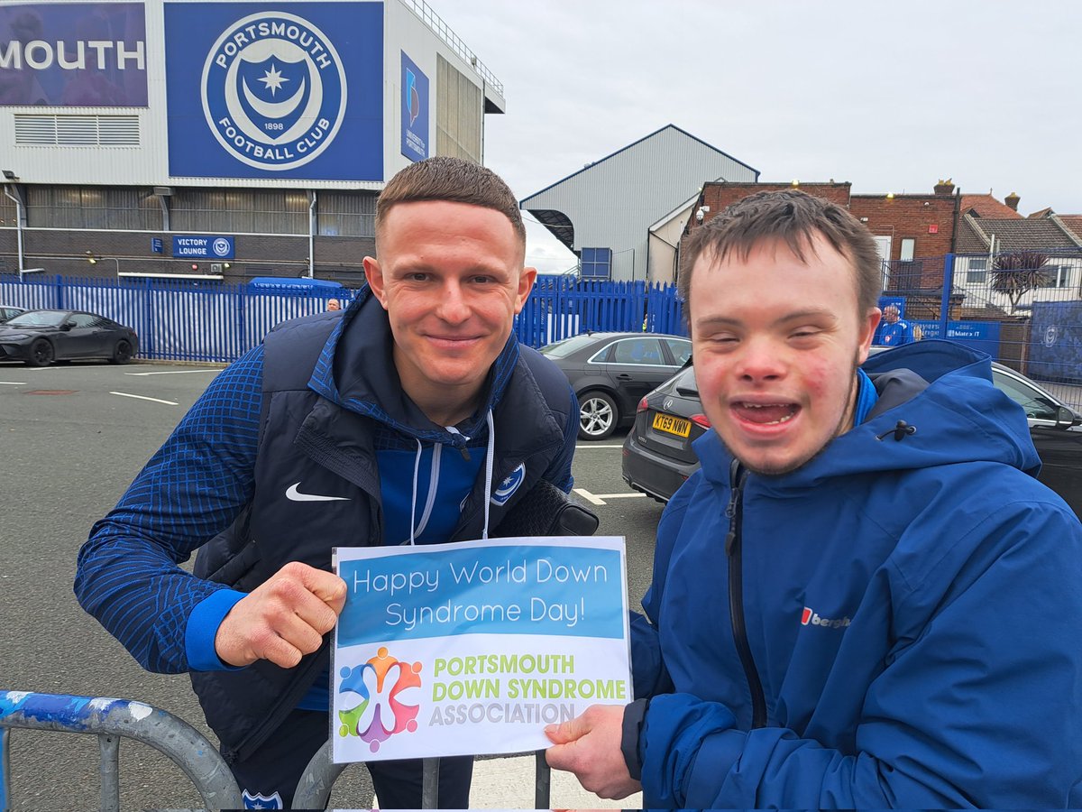 Be like @ColbyBishop29 and helps us hit the target. 🥅🥅🥅

Please like and Retweet the post below to help us reach a wider audience.

 Thank you to all the #Pompey family for your support here this week. 🔵⚪️🔴👏👏

#WDSD2023 
#PortsmouthDSA