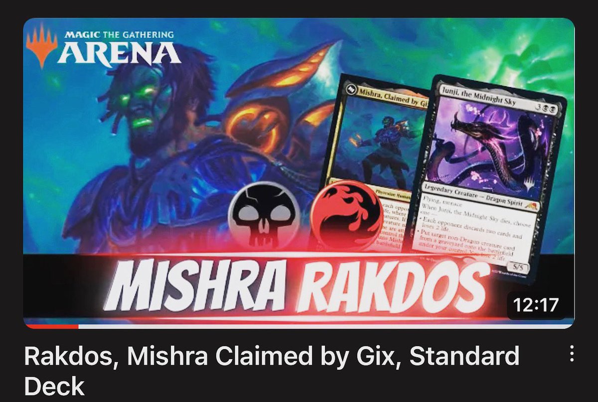 BuckinPanda's tweet photo. https://t.co/0grjXrjhXT Newer Video, better late than never lol #MTGArena #MTG #youtubechannel #youtubegaming https://t.co/6WYfuKHzyI