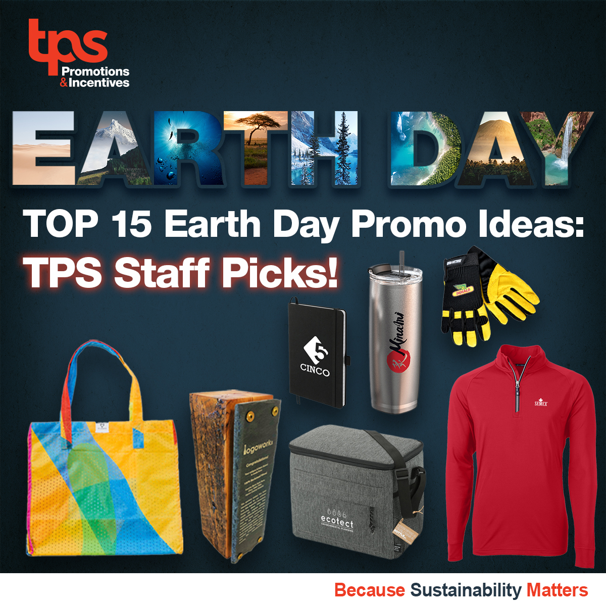 Celebrate Earth Day! 🌍🌱🌞 TOP 15 Earth Day Promo Ideas: TPS Staff Picks! tpscan.com/top-15-earth-d… Let's shop eco-friendly and support sustainable products that minimize our impact on the environment. #ecofriendly #ecofriendlyproducts #earthday2023 #sustainability