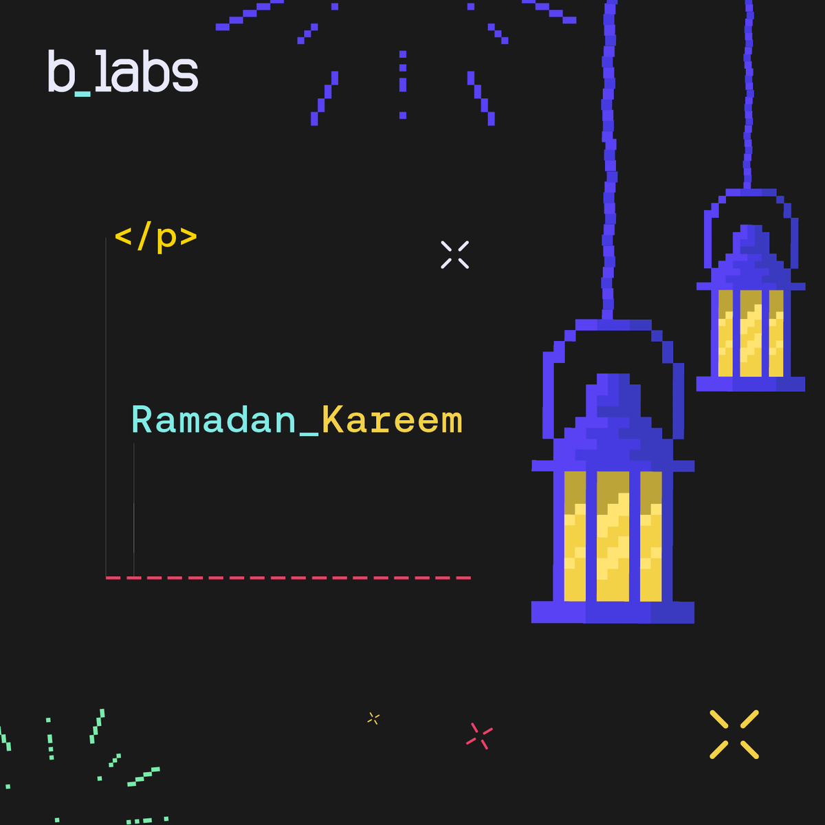 Weareblabs's tweet image. Wishing you a blissful Ramadan, from b_labs family to yours!

#TraditionalToTransformational #PoweringBTECH #TechFirst #GrowthMindset