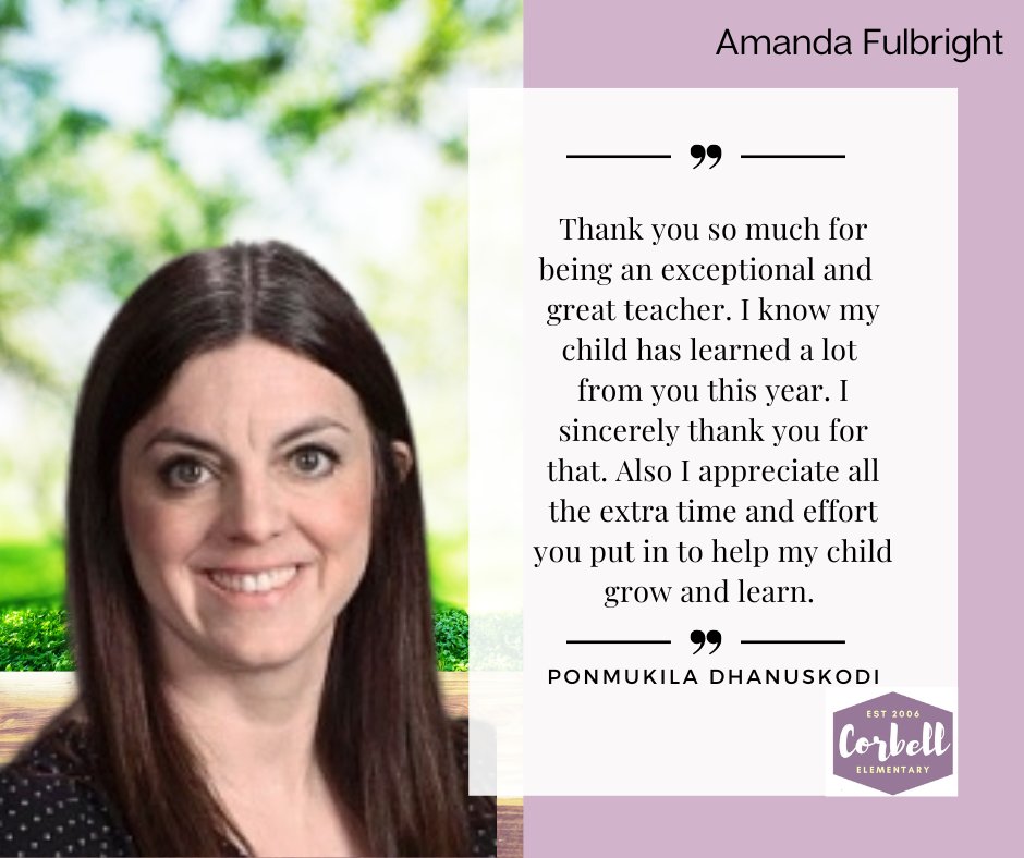 Corbell Elementary tweet media