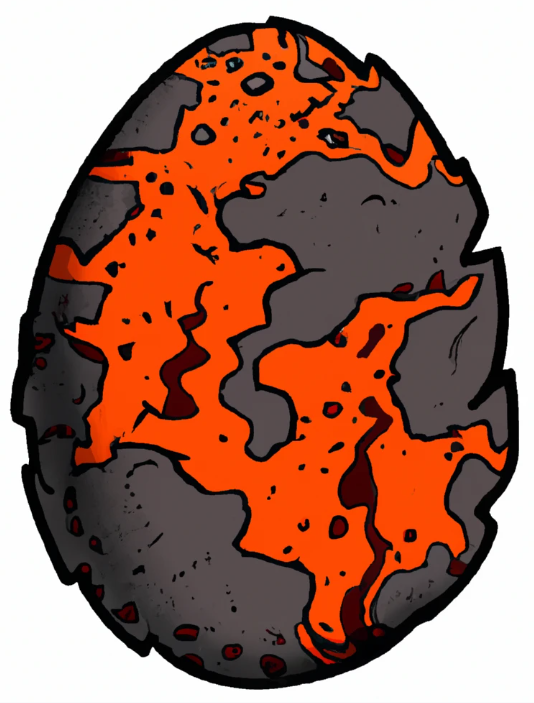 introvertively's tweet photo. Can't wait to hatch and upgrade my mystical eggs with Viperz NFT project! The possibilities are endless with this innovative platform. #Viperz #NFTs @TheViperzDen This is picture of my lava egg I made. https://t.co/zV3rlq7XAn