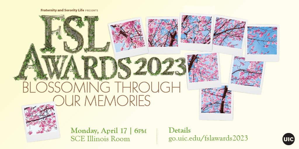 FSL Awards nominations are open now thru April 2: go.uic.edu/fslawards2023