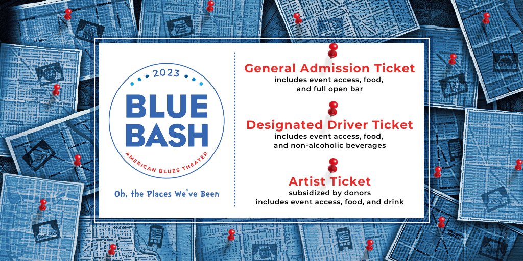 Blue Bash -- our annual party -- is on Sunday, April 23 at Kubo Chicago, and this year we're offering 3 types of tickets: 🎟 General Admission 🎟 Designated Driver 🎟 Artist Ticket Grab your tickets & join us for music, drinks, food, & more: bit.ly/2023BlueBash