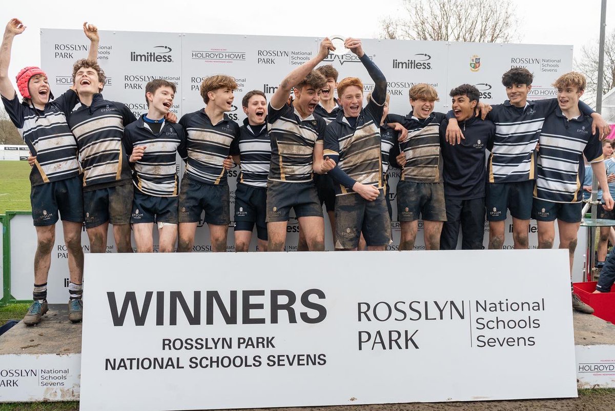 👏 CONGRATULATIONS TO OUR DAY 3 WINNERS

U14 Boys Cup - Eton College 
U14 Boys Plate - Epsom College 

#RPNS7s