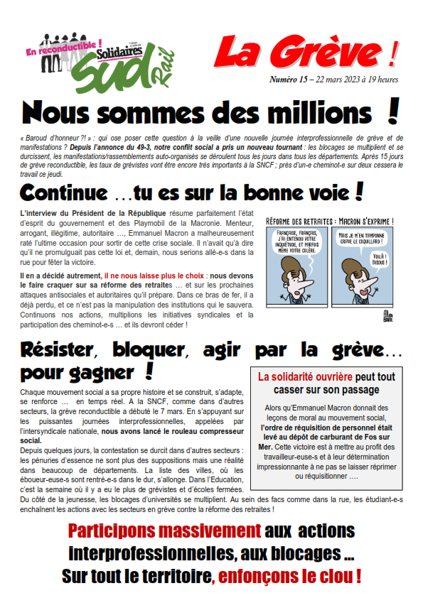 ✊Vivement demain ! 

<a href="/UnionSolidaires/">Union syndicale Solidaires</a>