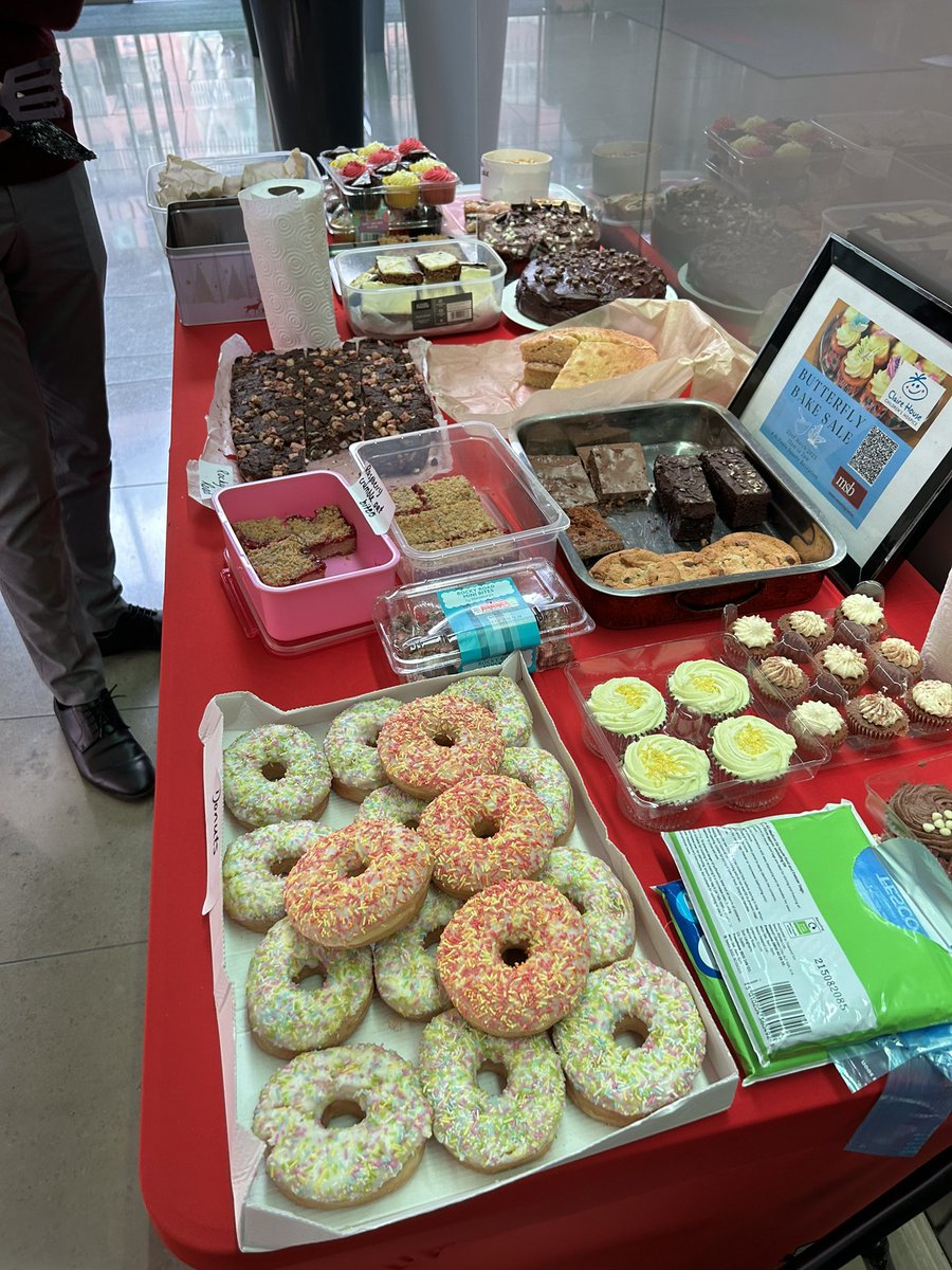 Lucy Nield (@lucynield98) on Twitter photo We have really enjoyed hosting a bake sale <a href="/MSBSolicitors/">MSB Solicitors</a> to fundraise for Claire House Children’s Hospice!
We have raised £343 to help the hospice support and create wonderful experiences for terminally ill children.
Thank you Dan Halliday <a href="/ClaireHouse/">Claire House</a> for attending today too! We have really enjoyed hosting a bake sale <a href="/MSBSolicitors/">MSB Solicitors</a> to fundraise for Claire House Children’s Hospice!
We have raised £343 to help the hospice support and create wonderful experiences for terminally ill children.
Thank you Dan Halliday <a href="/ClaireHouse/">Claire House</a> for attending today too!
