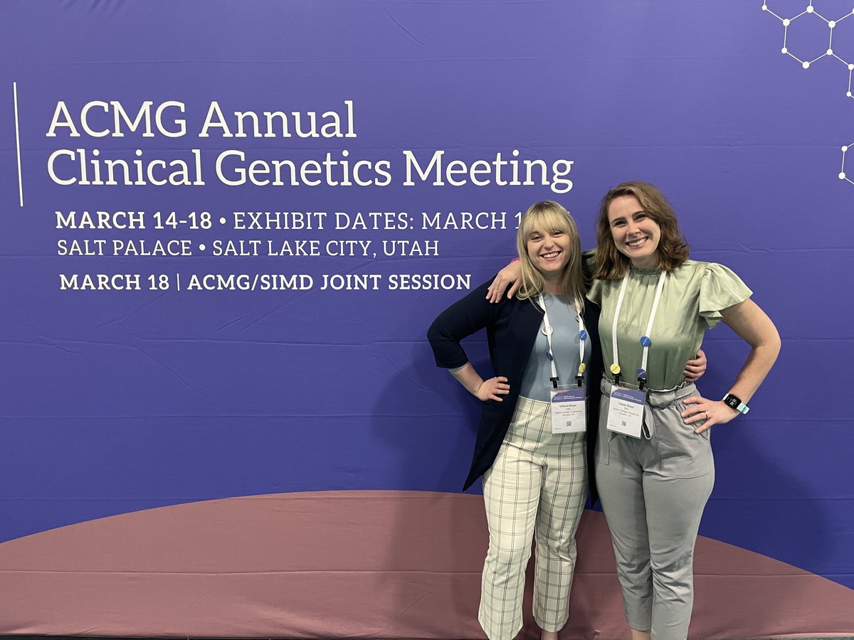 bcmgenetics's tweet photo. We are so proud of our medical genetics trainees who presented posters at #ACMGMtg23 and #SIMD2023 #ACMG2023 @TheACMG https://t.co/q4zMrRcpIk