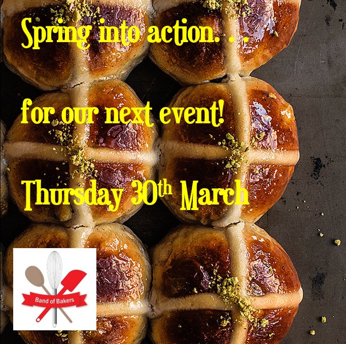 BandofBakers's tweet photo. Enjoy baking, eating and chatting... come to our spring event next week 🌱 https://t.co/kelKqdloAf