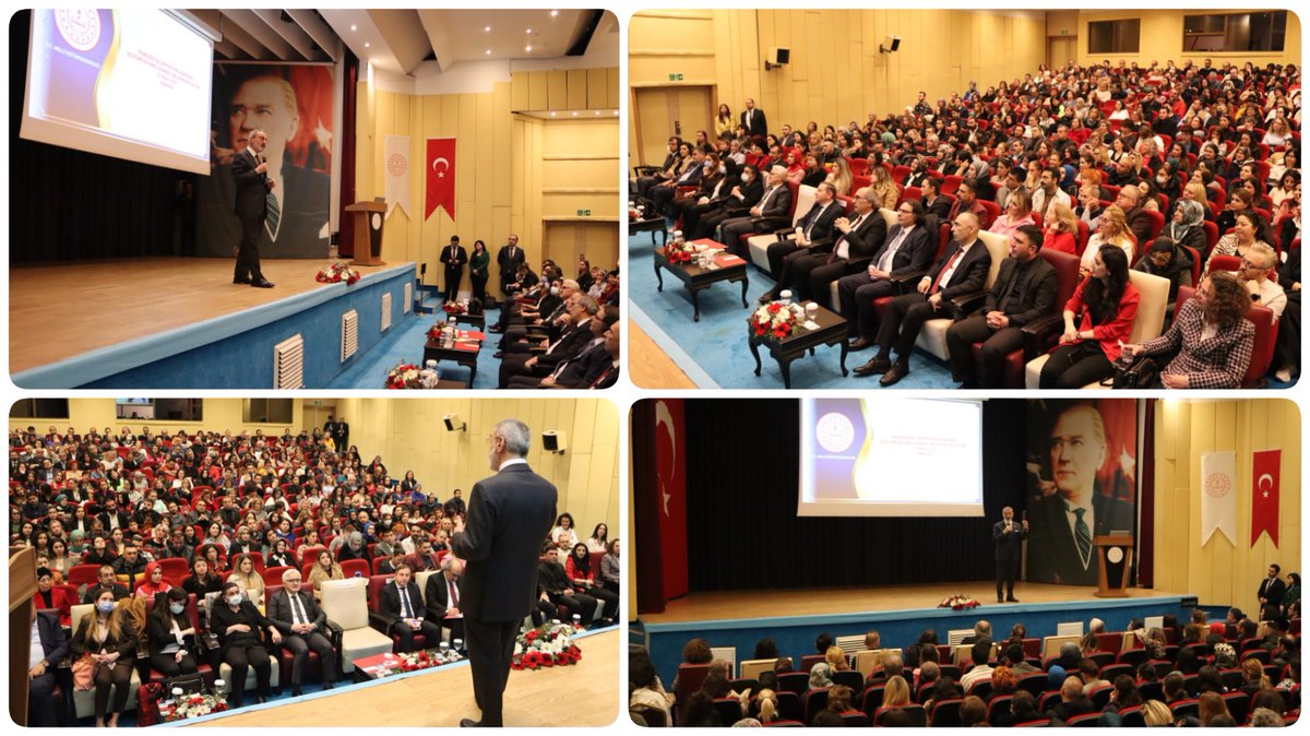 MebOrgm's tweet photo. Bakan Yardımcımız Sn. Osman Sezgin ve Genel Müdürümüz Sn. Cemal Özdemir'in katılımlarıyla; Ankara'da görev yapan ve deprem bölgelerinde gönüllü olarak çalışmalara destek sağlayan rehber öğretmen/psikolojik danışmanlara yönelik egitim gerçekleştirildi.

👉https://t.co/A68ohjFihb https://t.co/v5YA2tOBJa