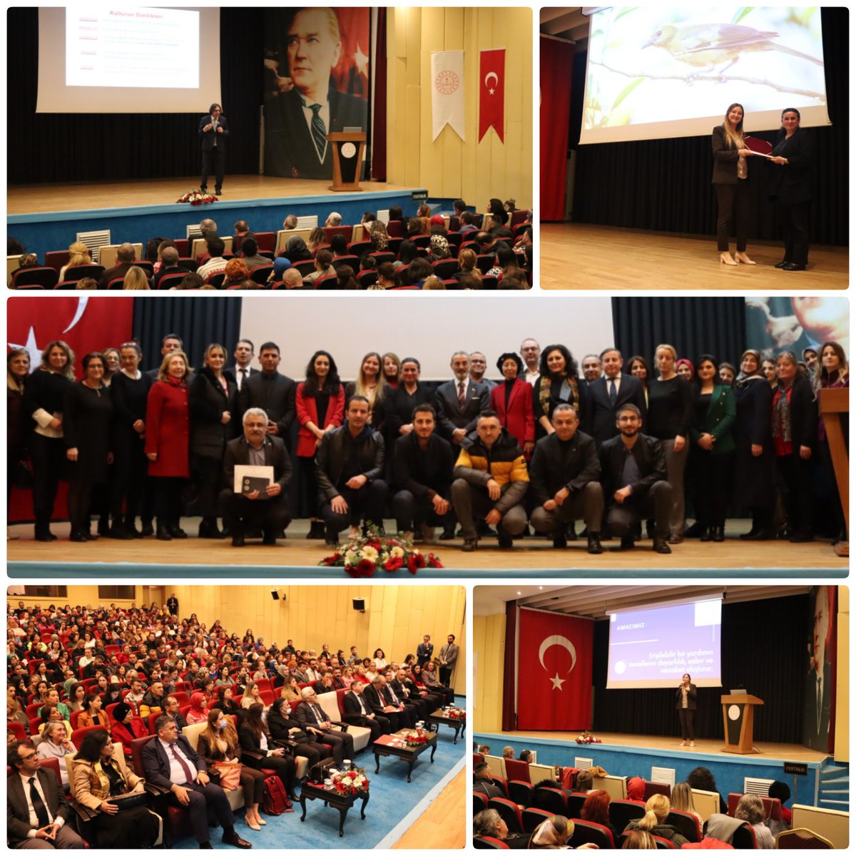 Bakan Yardımcımız Sn. Osman Sezgin ve Genel Müdürümüz Sn. Cemal Özdemir'in katılımlarıyla; Ankara'da görev yapan ve deprem bölgelerinde gönüllü olarak çalışmalara destek sağlayan rehber öğretmen/psikolojik danışmanlara yönelik egitim gerçekleştirildi.

👉meb.ai/U82TXRy