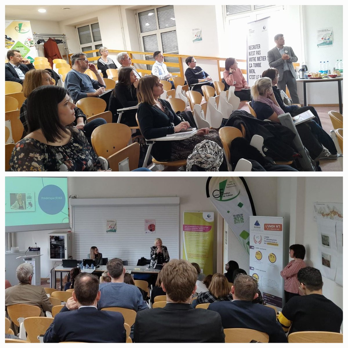 Les équipes @poleemploi_GE multiplient les formats des actions. Ce soir, table ronde avec les professionnels de l'hôtellerie restauration ➡️ échanger pour comprendre les difficultés de recrutement &amp; mieux y répondre en associant les #entreprises &amp; les partenaires #AvecPoleEmploi