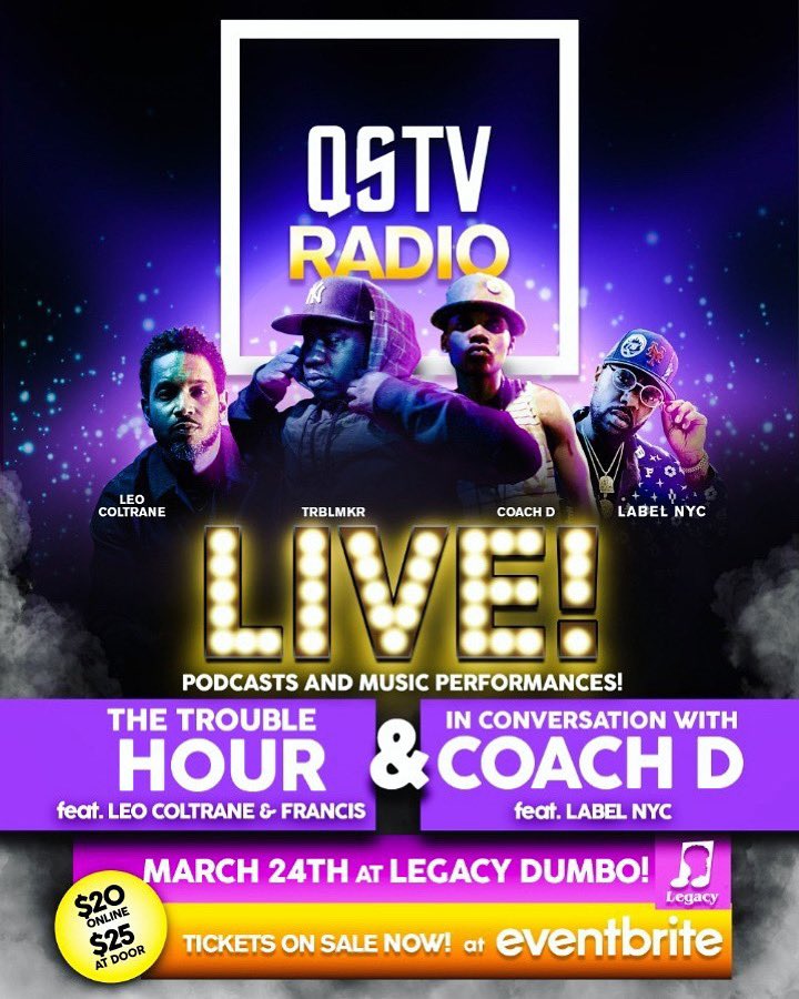 It’s going down first LIVE SHOW in 3 years… <a href="/ListentoBlast/">Blast Radio</a> at Legacy Dumbo this Friday Pop out!!