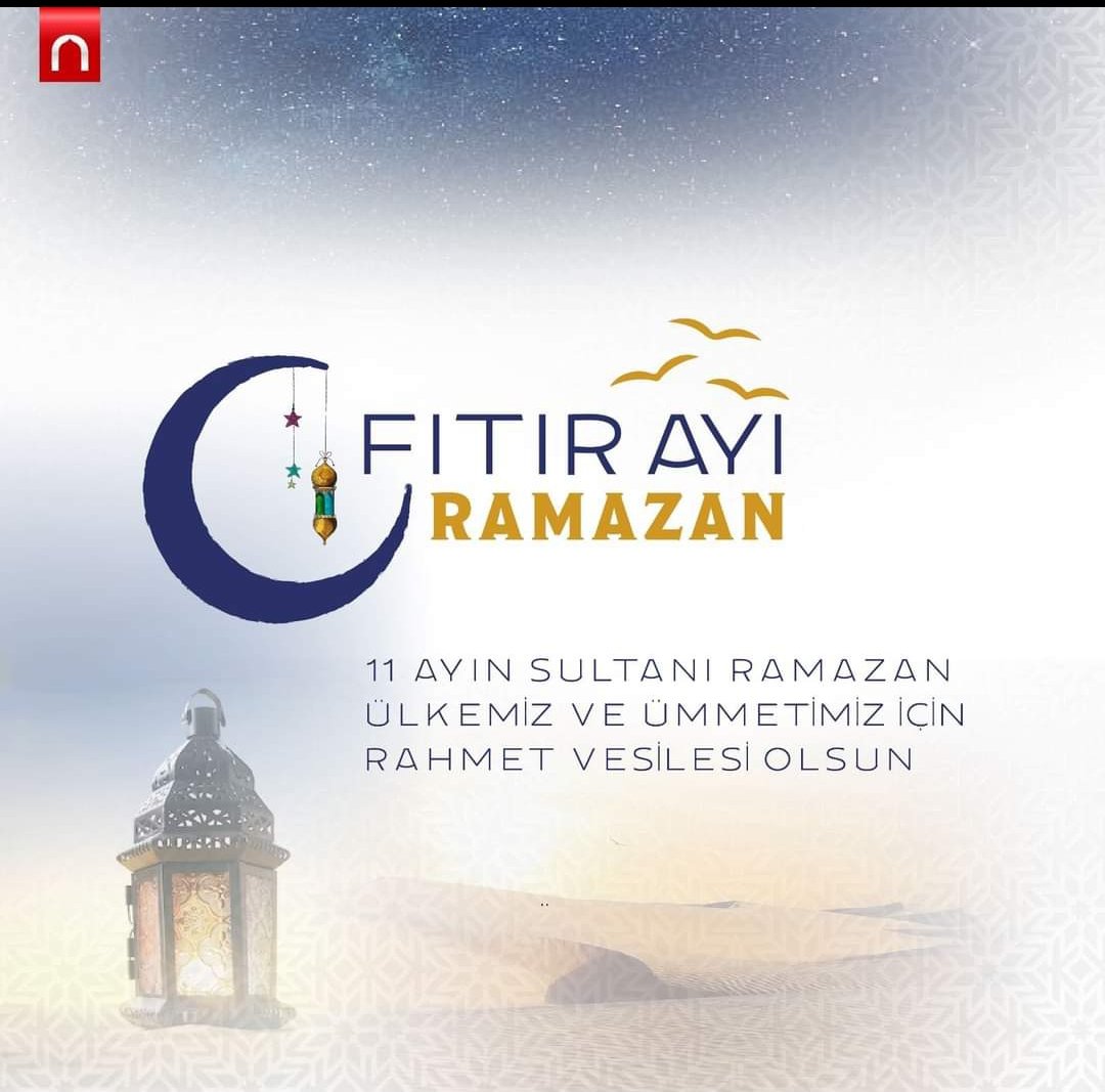 ✨ On bir ayın sultanı Ramazan, ülkemiz ve ümmetimiz için rahmet vesilesi olsun. 🤲🏻

#FıtırAyıRamazan