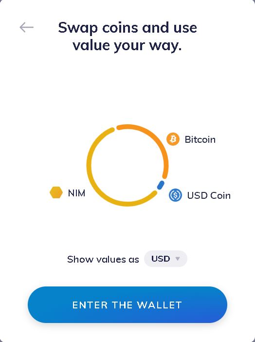 noBSbtcCRYPTO's tweet image. Do you hold your #privatekeys as you want to stay safe in #crypto? #Safety matters. 🙂🔒✅

Then you should try the #Nimiq wallet. Featured with the first #noncustodial Atomic swap.👈🏼💥

You can also swap your profits to #USDC if you wish. #BTC
#Polygon