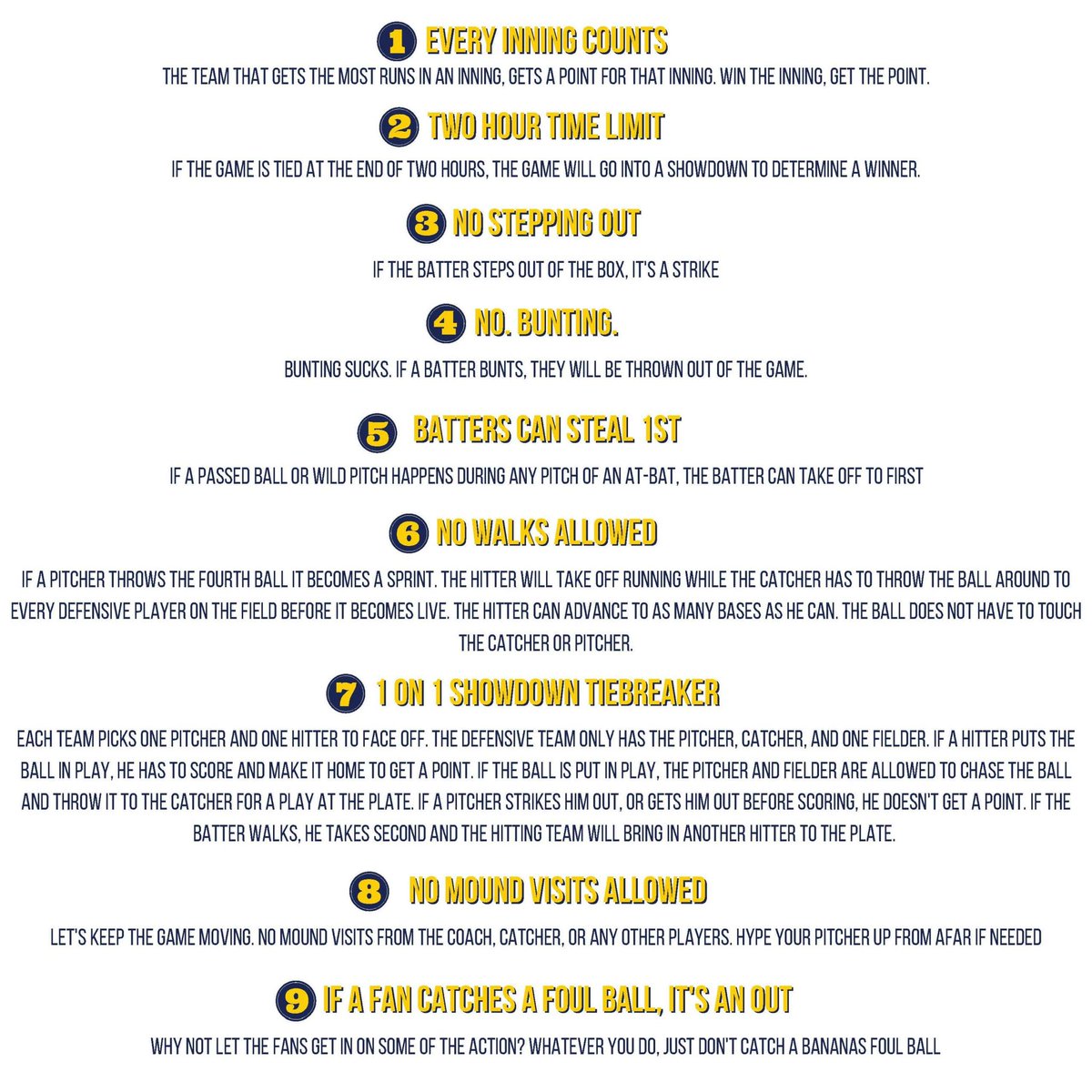 When are we going to get that <a href="/TheSavBananas/">Savannah Bananas</a> and <a href="/TrainingLegend/">Training Legends</a> youth banana ball tournament scheduled?