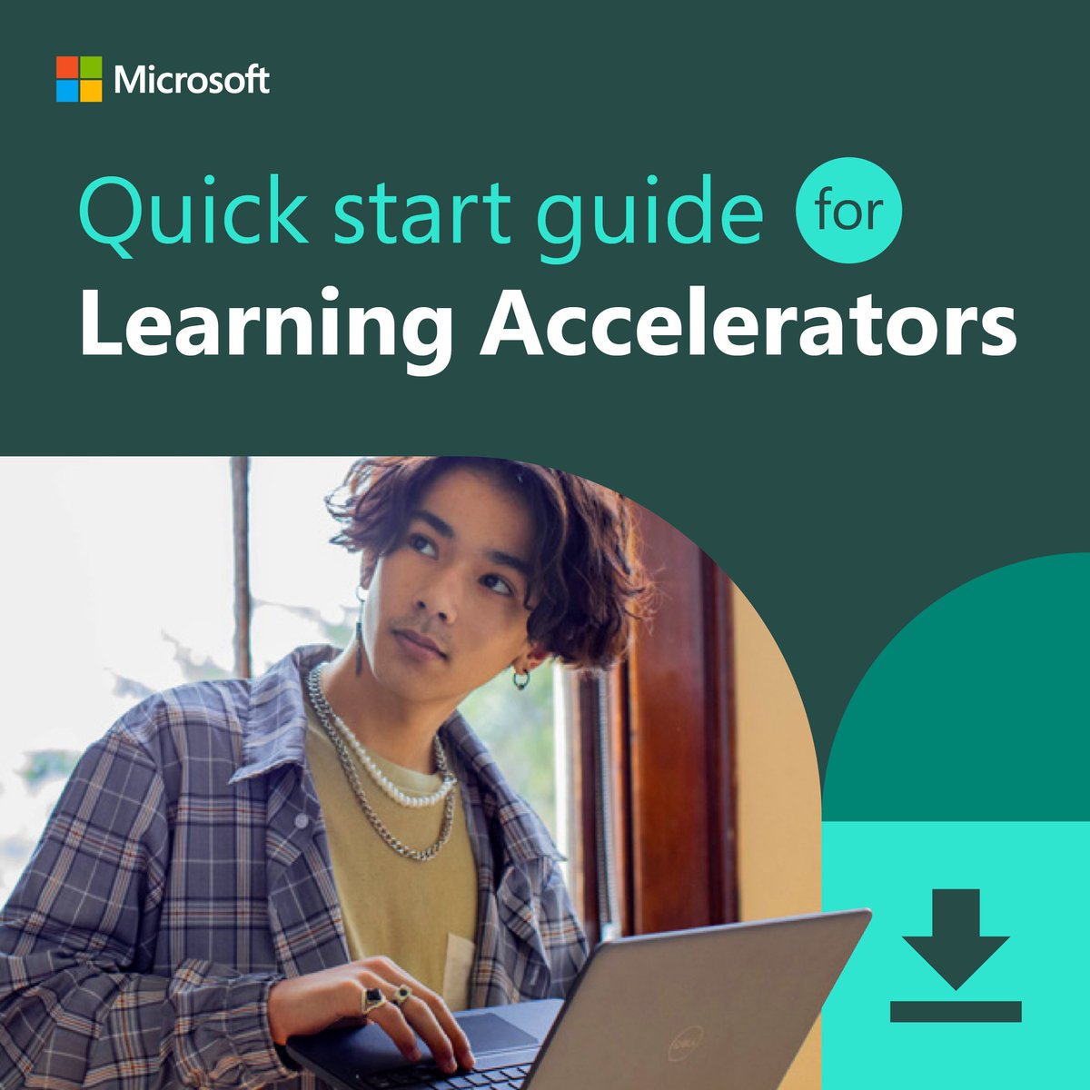 MicrosoftEDU's tweet photo. Learning Accelerators are powerful tools that can help students and teachers make the most of their time in the classroom.

Get started by downloading this guide for lesson plans, resources, and more: https://t.co/aZLabDNI0Q 

#MicrosoftEDU https://t.co/aLs0uJGoeb