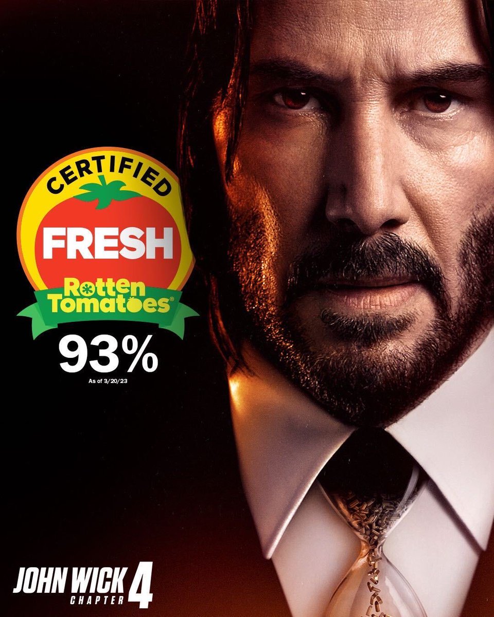 #JOHNWICK4, but make it certified FRESH 🍅✨🧡