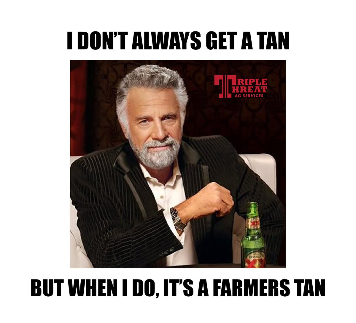 triplethreatag's tweet photo. We're ready for the warmer months, but we're not sure about the tans coming back... 🤣 #TripleThreatAg #LimeSpreading #SoilpH #pHMatters #PrecisionAg #TripleThreatAdvantage https://t.co/QcPiHtzQ42