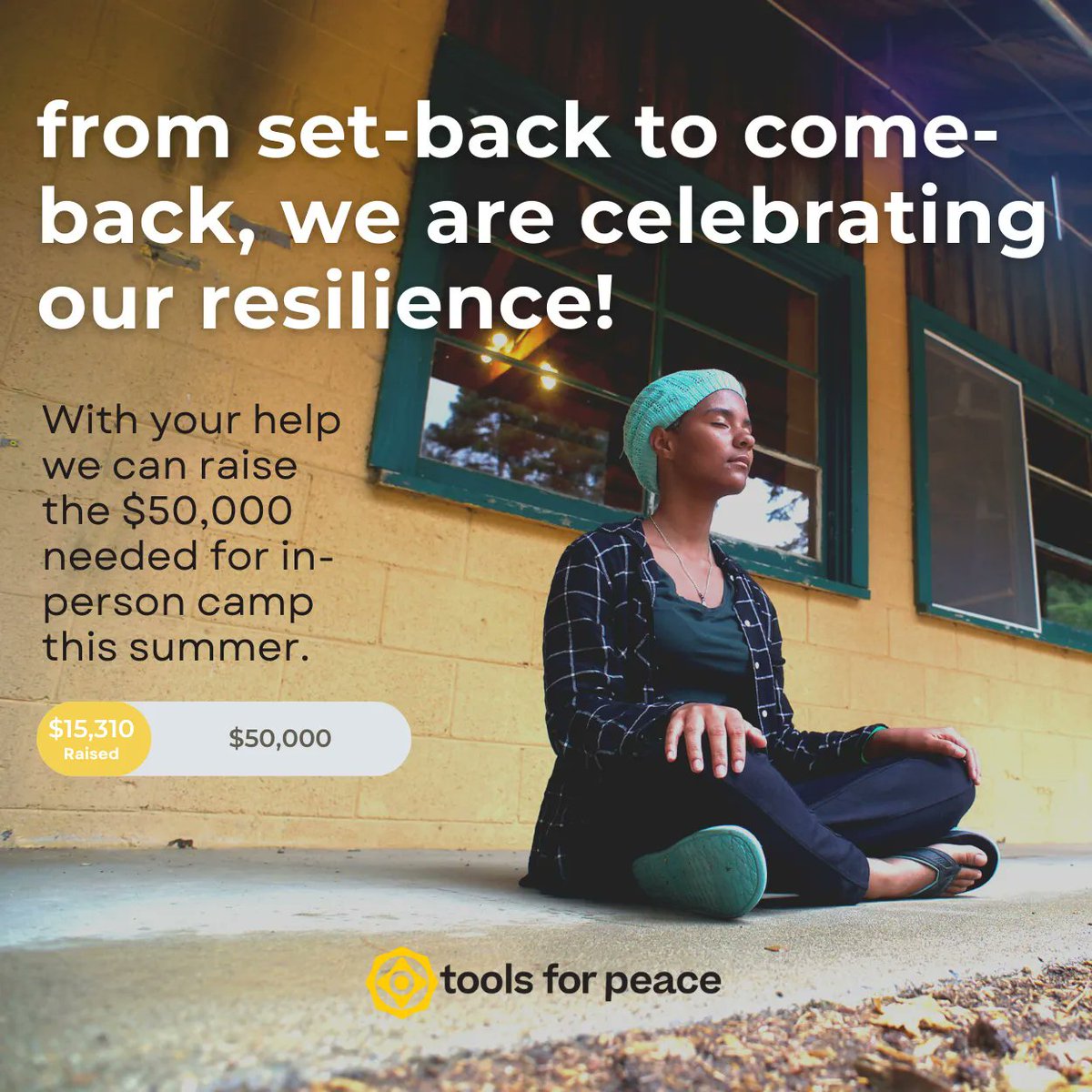 Our kids are so excited about the possibility of returning to in-person Summer Teen Camp in 2023! With your help we can raise the $50,000 needed for in-person camp this summer. Donate at toolsforpeace.org/summer-teen-ca….