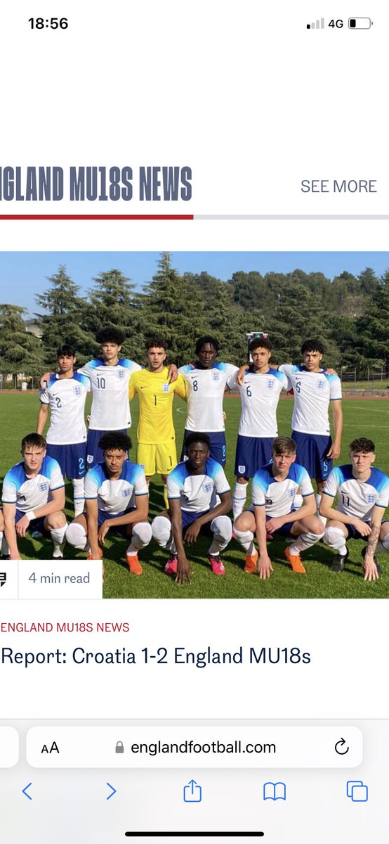 RiddlesdownPE's tweet photo. First international cap👏🏻👏🏻👏🏻 Congratulations @david_ozoh on making his England under 18 debut against Croatia today🙌🏻🙌🏻🙌🏻 2-1 win to kick start his international career https://t.co/Ld8R4F6O3K