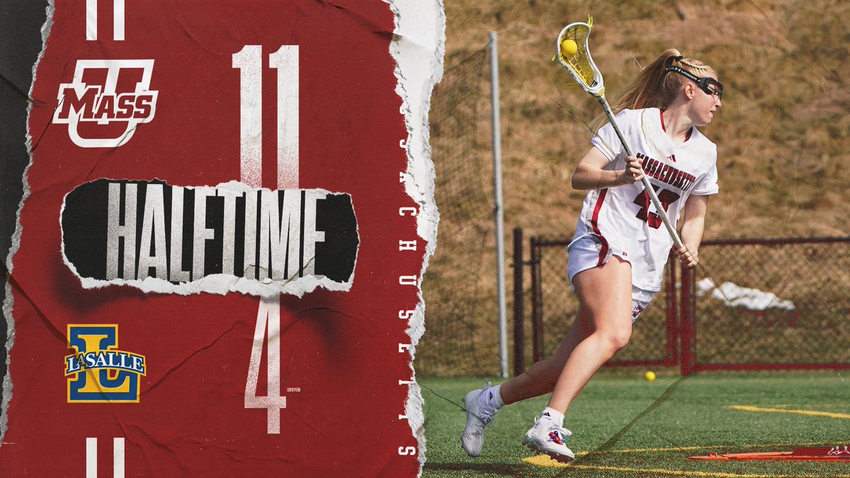 UMassLacrosse's tweet photo. Halftime at Garber π
#Flagship π© x #GetStylin https://t.co/BjHR047oHM