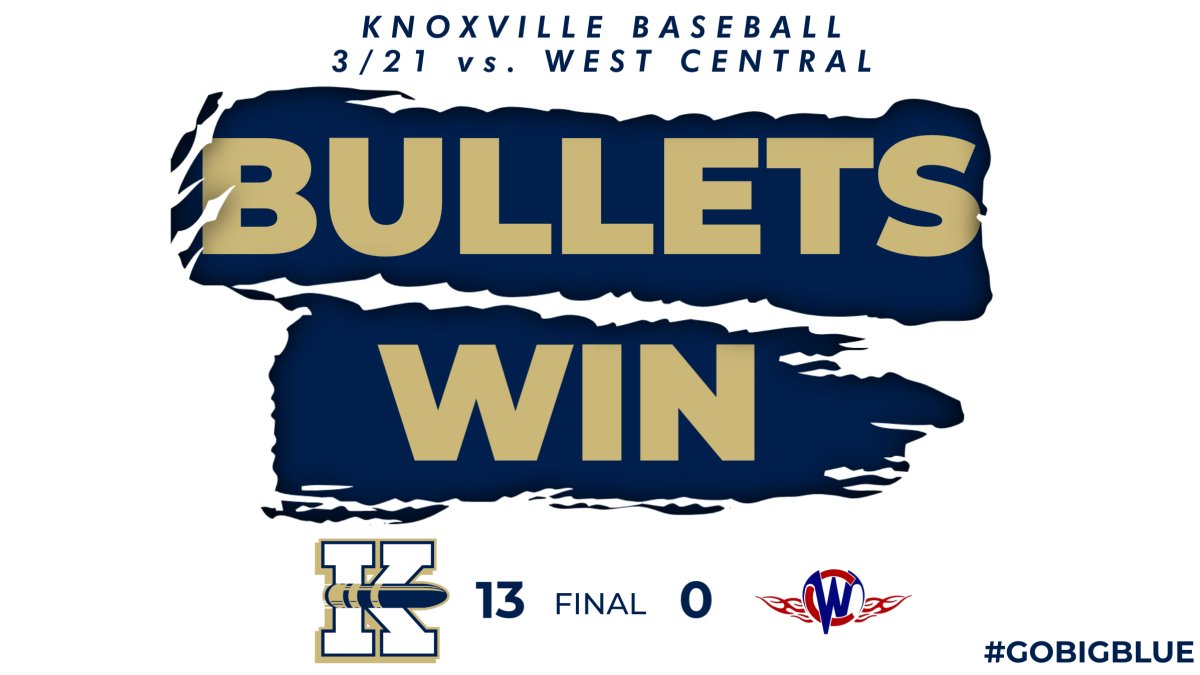 WeAreKnoxville's tweet photo. Baseball gets its first win of the season!
#GoBigBlue #BlueBulletNation https://t.co/pFnhquoDuw