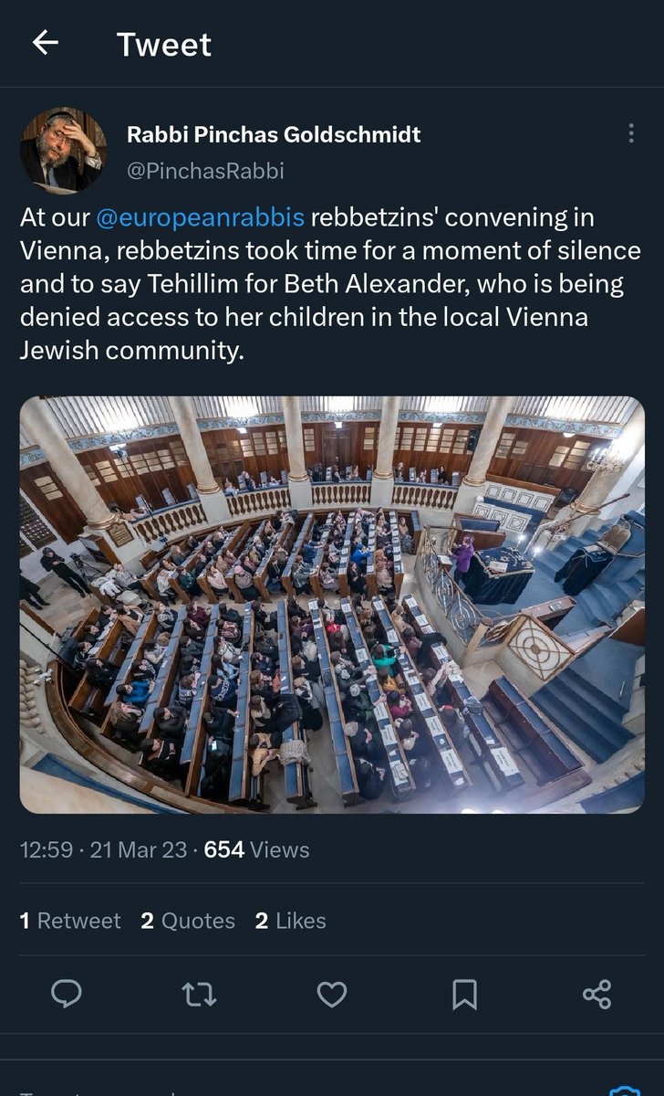 ChazanAdrian's tweet photo. @PinchasRabbi Why did you delete this tweet? Where do your loyalties really lie? https://t.co/TfXHRYGRiN