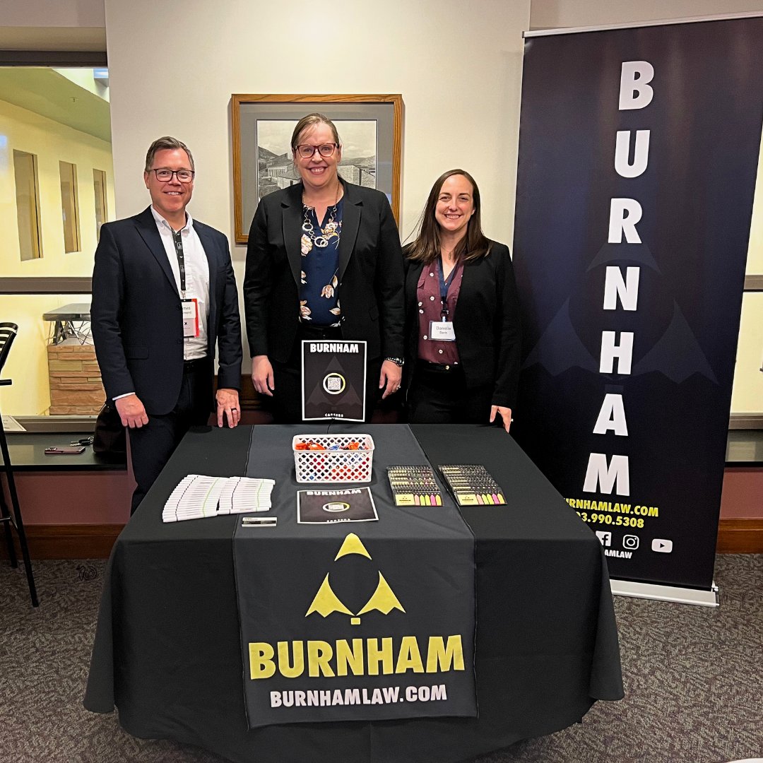 Thanks to <a href="/ColoLaw/">Colorado Law</a> for having us out to the firm expo last night.

#GoBuffs #Burnham #BurnhamLaw #ColoradoLawyers #ColoradoAttorneys #WyomingAttorneys #Lawyer #Attorney #EducateYourself #HireTheWinner