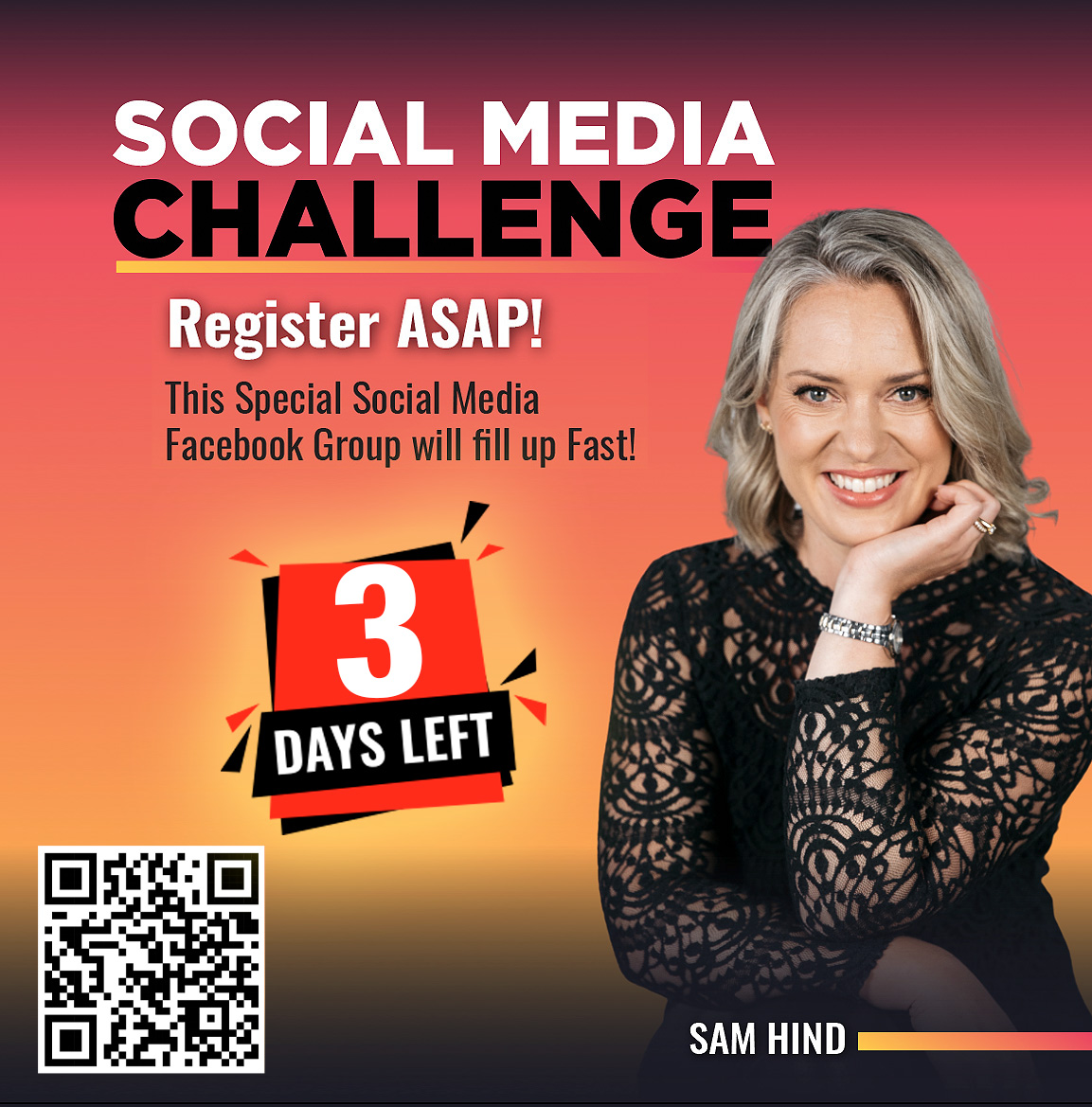 acnnews's tweet image. 3 Days Away!

Don't hesitate. Get signed up for Sam Hind's Social Media Challenge: facebook.com/groups/acnauxa…

#WeAreACN #SocialMediaChallenge