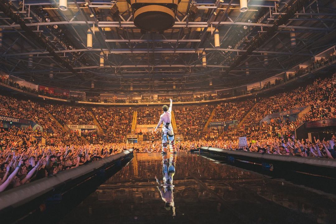 LiveNationUK's tweet image. .@Tom_Grennan's spectacular UK arena tour is coming to a close with a final night at London's @theo2 TOMORROW 💚

 Limited tickets remain! Don’t miss your chance to see the BRIT nominated hitmaker live 👉 livenation.uk/JXmE50NcKuh

📸: Nicholas O'Donnell