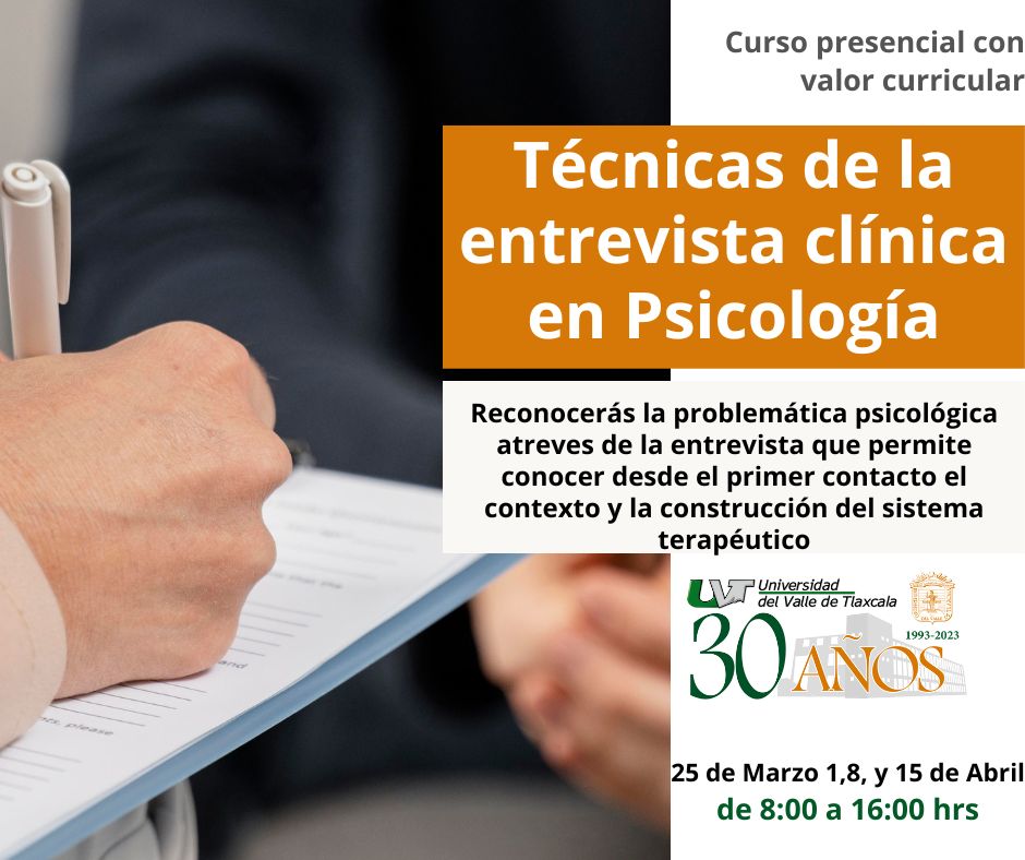 UVTlax's tweet photo. ¡Forma parte de los cursos UVT!

Puedes obtener constancia con valor curricular de 30 horas.

informes@univalletlax.edu.mx
241-41-7-70-56 Ext. 127

#CursosUVT #AltaDirección #DerechoElectoral #Psicología #Psicoterapia #Educación https://t.co/cqGuN78NTj