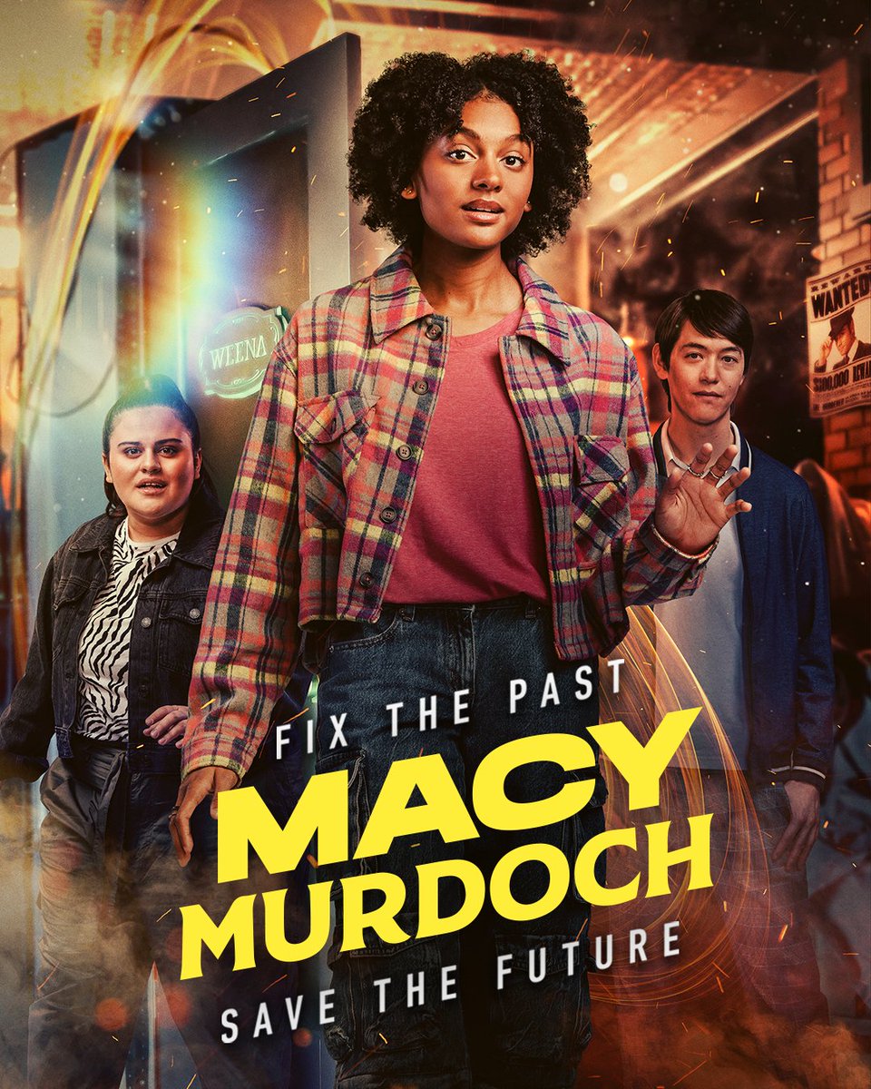 🔍✨🕰️ The adventure begins… TOMORROW! We're thrilled to introduce #MacyMurdoch an all-new tween and family series, to the #MurdochMysteries universe. Don’t miss it Thurs, March 23, streaming free on <a href="/cbcgem/">CBC Gem</a>