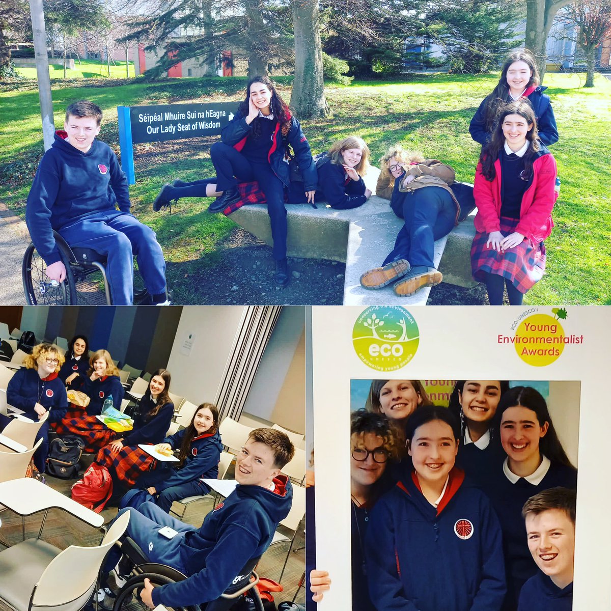 Skerries_CC's tweet photo. Congratulations to Jessica Lumsden, Ciara Zomer, Lucy Farrell, Andrea Balen, Lucy Farrell (team captain) and Sean Byrne on their amazing presentation today!! ECO-DENS semi-finals for ECO-UNESCO Young Environmentalist Awards of the Year 2023!🙌@DDLETBColleges @ddletb https://t.co/HBDS1GJsaK