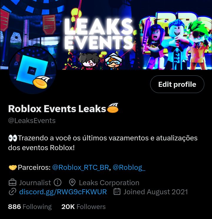 Roblox Events Leaks🥏 on X:    / X