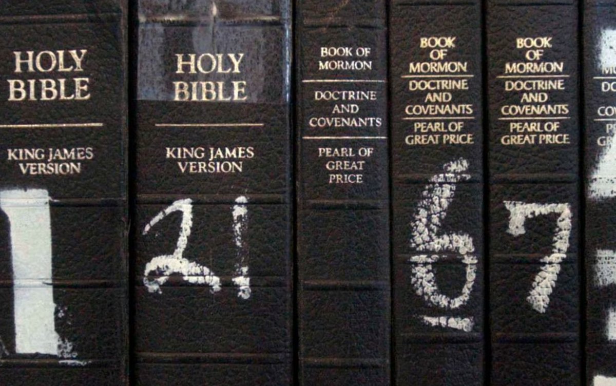 CourtneyLTanner's tweet photo. A Utah parent says the Bible contains porn and should be removed from school libraries.

Here’s their full challenge.

https://t.co/dxy1LLcPxG https://t.co/JpdvGmKGXZ