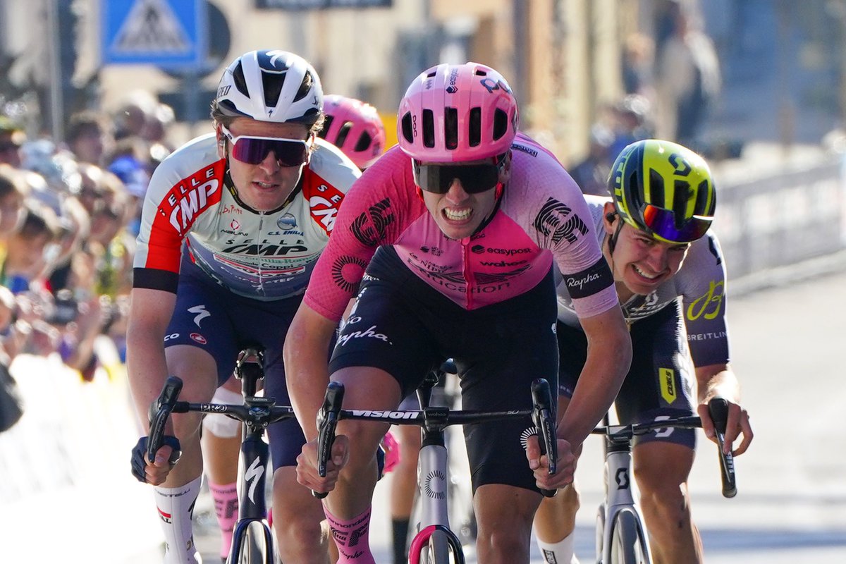 EFprocycling's tweet photo. “Winning is nothing without the people around you. I just want to say a huge thank you to the team, the staff, my teammates and everyone who has supported me throughout the low points over the last couple of years.” -Sean Quinn
 
Today’s team win: https://t.co/E0BISMEMFv https://t.co/UohznyTysG