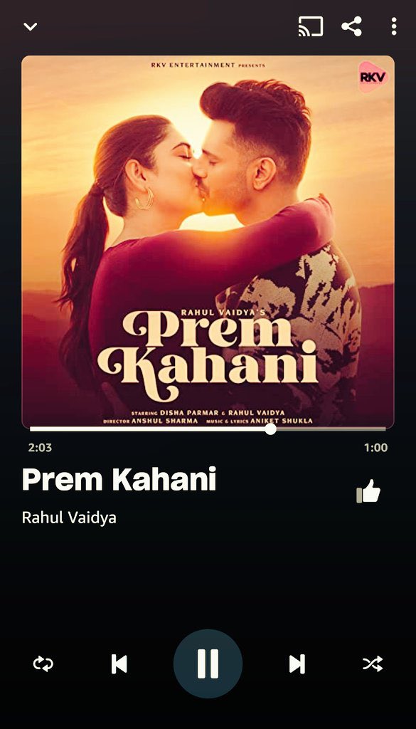 VIP_Tweetz's tweet image. The song #PremKahani is out on Spotify! Lovvvved listening to it 🫶🏻 
Can’t wait to see the MV tomorrow!!

🎶 Hasna hai humey tere saath mein, tere saath mein rona hain 🎶

open.spotify.com/track/3VoPRM8x 

 #RahulVaidya #RKVEntertainment #RKVians