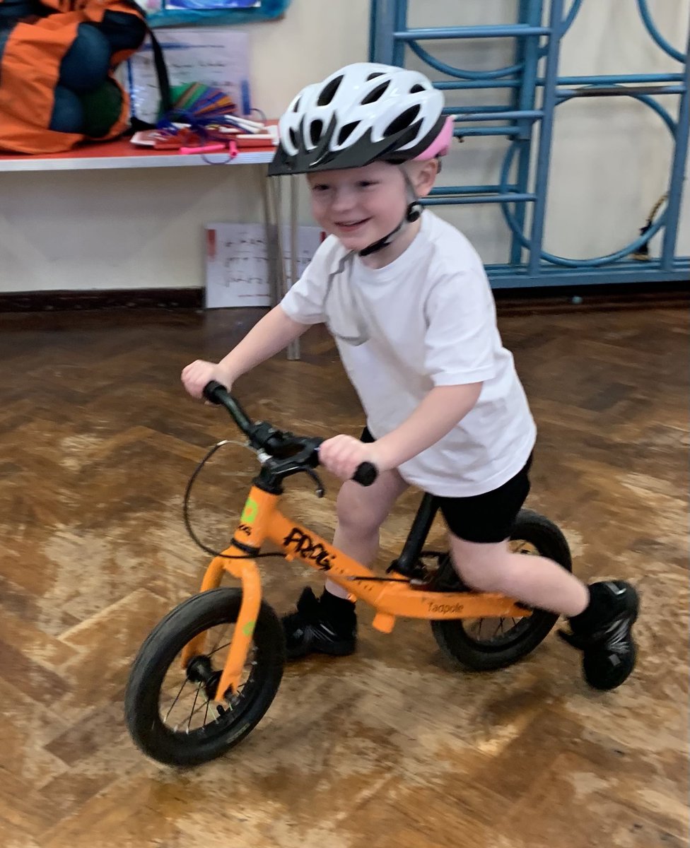 Accprimary's tweet photo. Our EYFS children have been really enjoying developing their balance and coordination during their balance bike sessions with Kat @urbanmovementpr @MeltonBelvoir @Discoverytrust #ACCPE https://t.co/wavYxa68dQ
