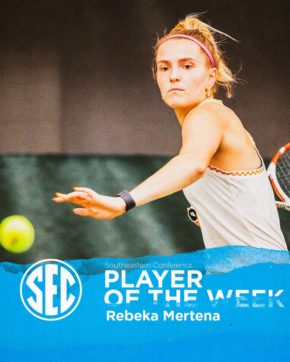 𝗥𝗲𝗯𝗲𝗸𝗮 𝗠𝗲𝗿𝘁𝗲𝗻𝗮, 𝗦𝗘𝗖 𝗣𝗹𝗮𝘆𝗲𝗿 𝗼𝗳 𝘁𝗵𝗲 𝗪𝗲𝗲𝗸

📰 1tn.co/3LMBcdl

#GBO 🍊