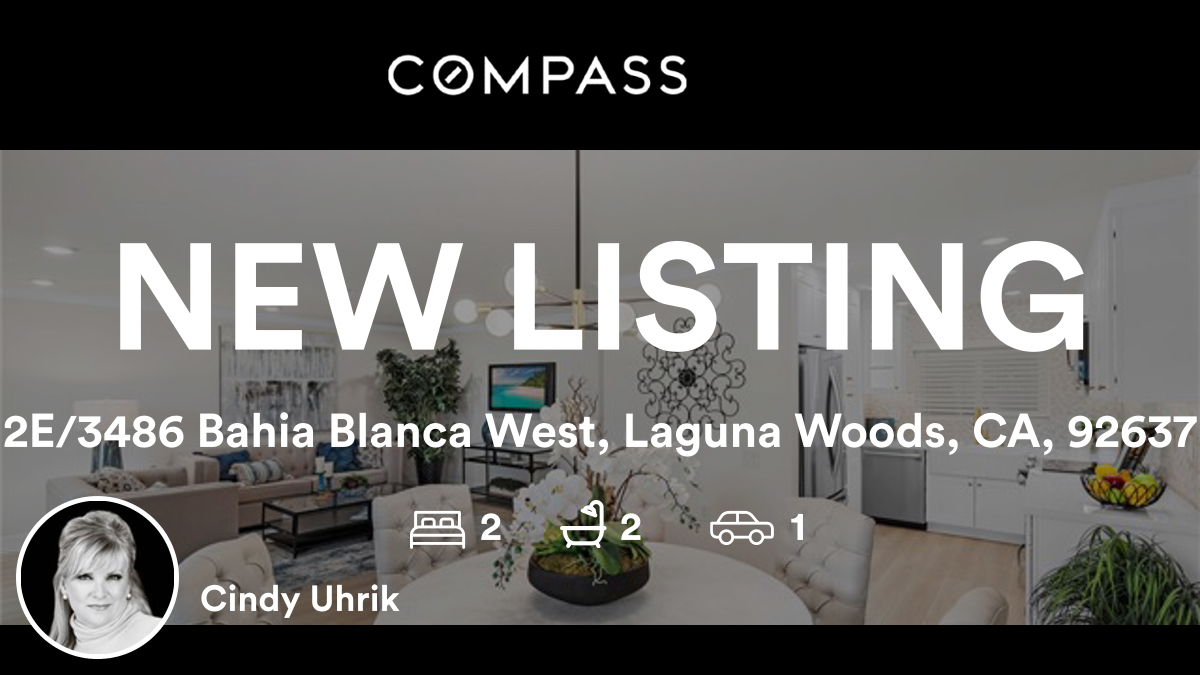 uhrikgroup's tweet photo. 🛌 2 🛀 2 🚘 1
📍 2E/3486 Bahia Blanca West, Laguna Woods, CA, 92637

My latest listing on RateMyAgent.

https://t.co/5HLNtGDnO4

...
#ratemyagent #realestate https://t.co/4g18U5fAoW