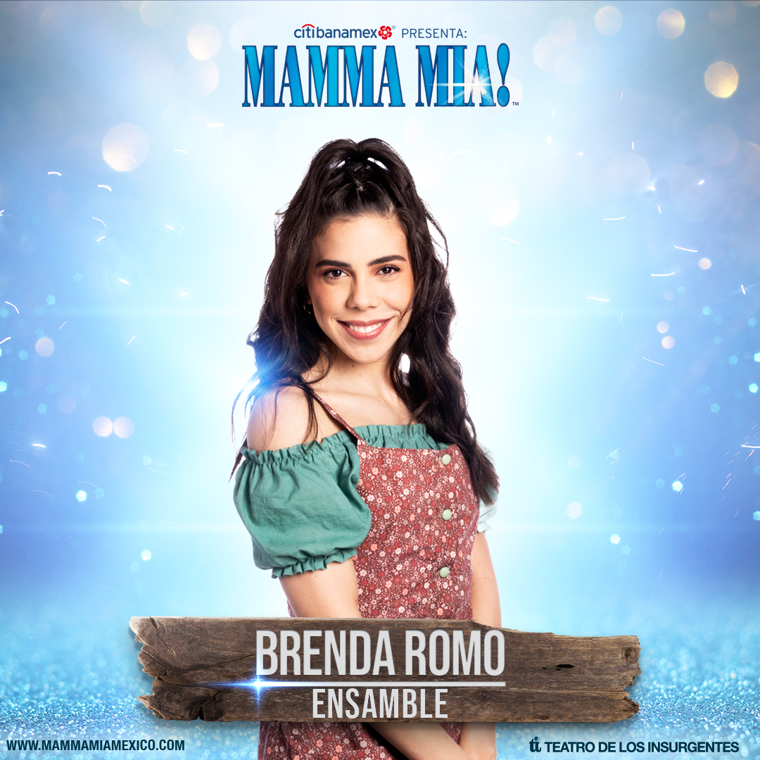 ⭐️Brenda Romo⭐️ llenará el escenario de energía como parte del equipo de ensamble. 🙌

#MammaMia #MammaMiaElMusical #TuTeatroDeLosInsurgentes #Musical #Teatro #México #Broadway