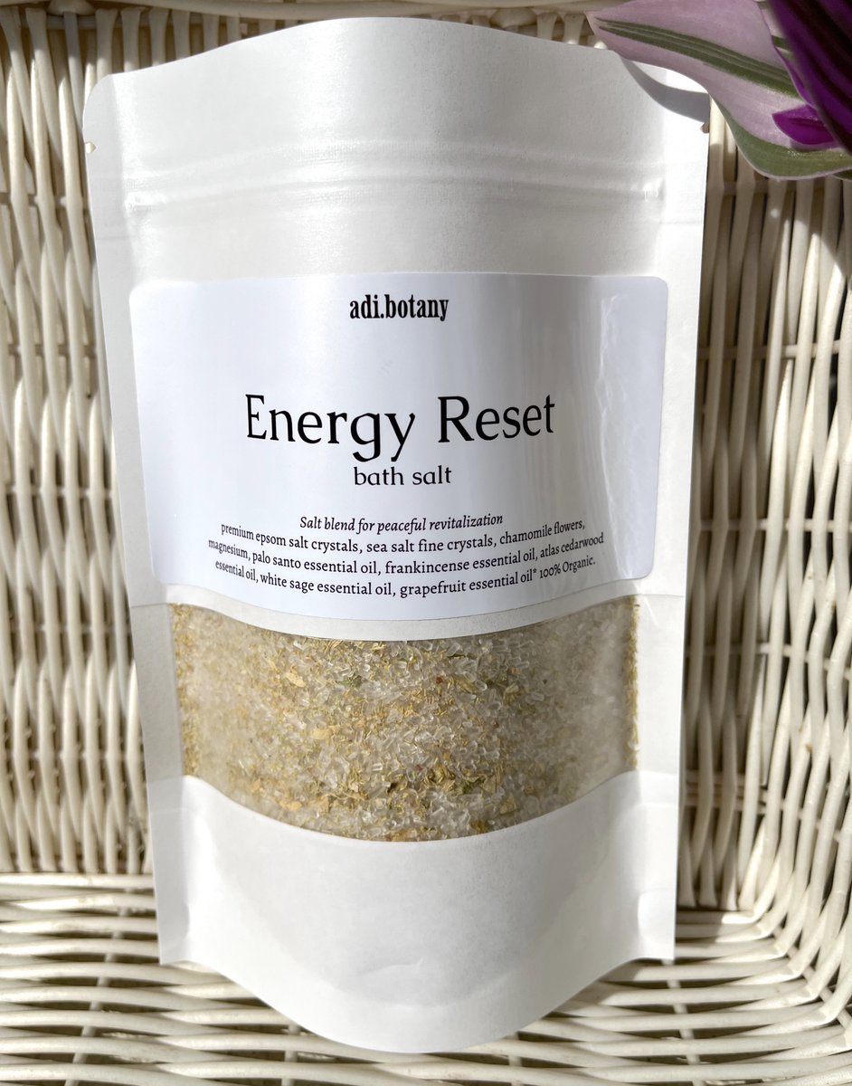 adibotanycare's tweet photo. Cleanse and Protect your Energy and Aura. Revitalize and Reset with the one and only Energy Reset. 
Natural Skincare and Bath Salt, gentle enough dor sensitive skin.

https://t.co/zbWwObOnkP https://t.co/VJ7LIphIn2