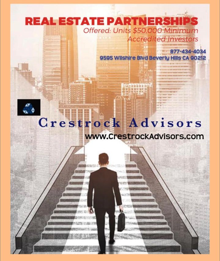 #investing #CrestrockAdvisors #passiveincome #Revenuestreams #RentalIncome #realestateinvesting #LimitedPartnerships #wealthbuilding #coaching #MoneyMatters