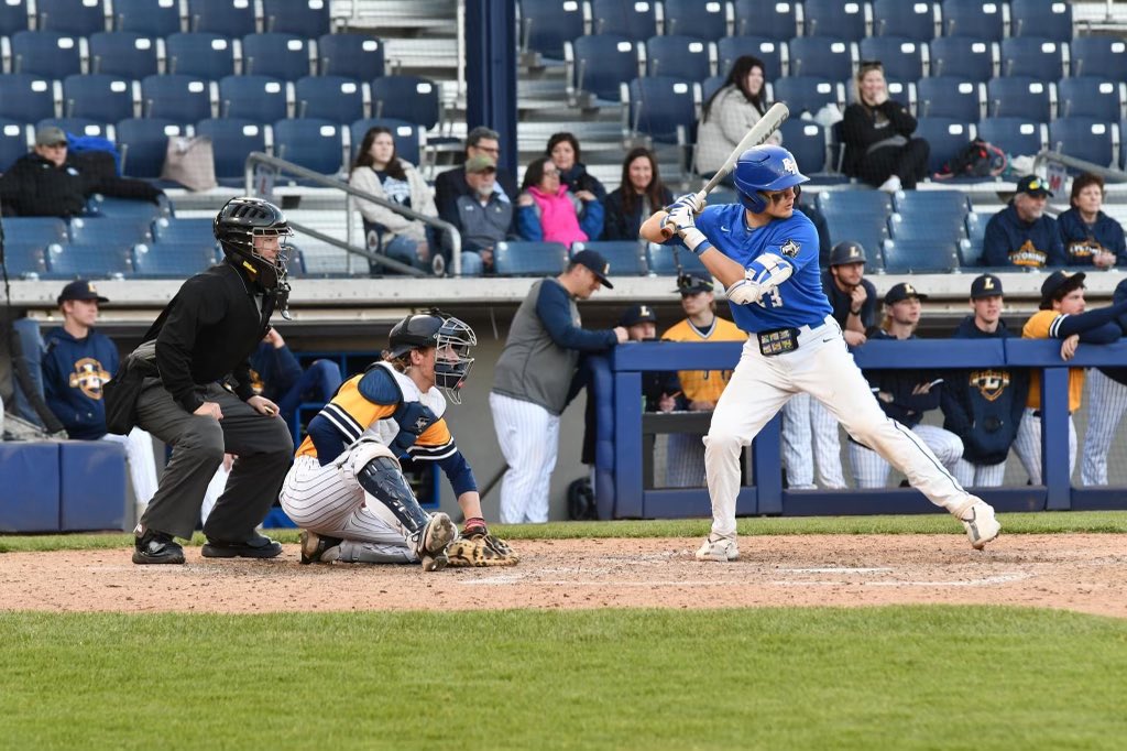 My heart was full yesterday as <a href="/ethansnyder1/">Ethan Snyder</a> got his 1st start <a href="/LycoBaseball/">Lycoming Baseball</a> Solid D behind the dish, 1-3, run scored. SO happy for my son and for seeing a dream come true. Classwork is also +++!!!! <a href="/CatchersU/">Catchers U®️</a> <a href="/MetroSenators/">Metro Baseball</a> @hawksbaseball1
