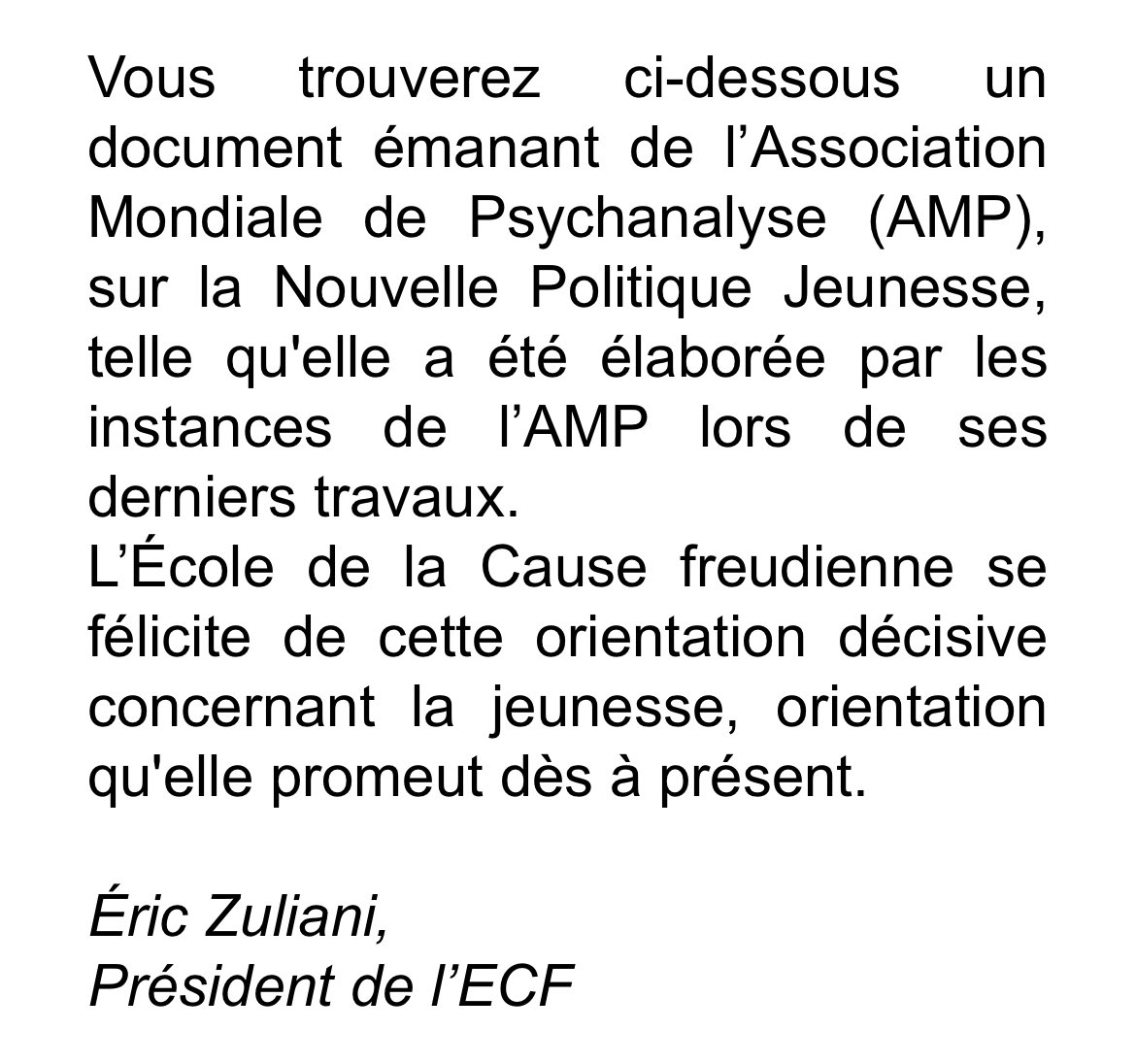 ECF tweet media