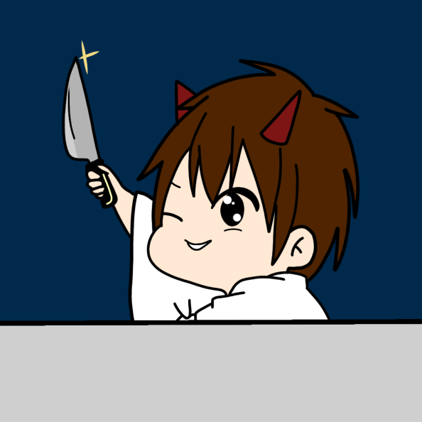 11th fan art! 

Congratulations to the new batch of WLed in <a href="/ether/">ETHER</a>!

Gonna use this knife to open my invitation once I received it from <a href="/SpiritEther/">spirit ofether</a>. 

Eeekkkk! I forgot that it's via DM. 😵

<a href="/visionofviii/">V</a>
<a href="/CValley_/">CV</a>