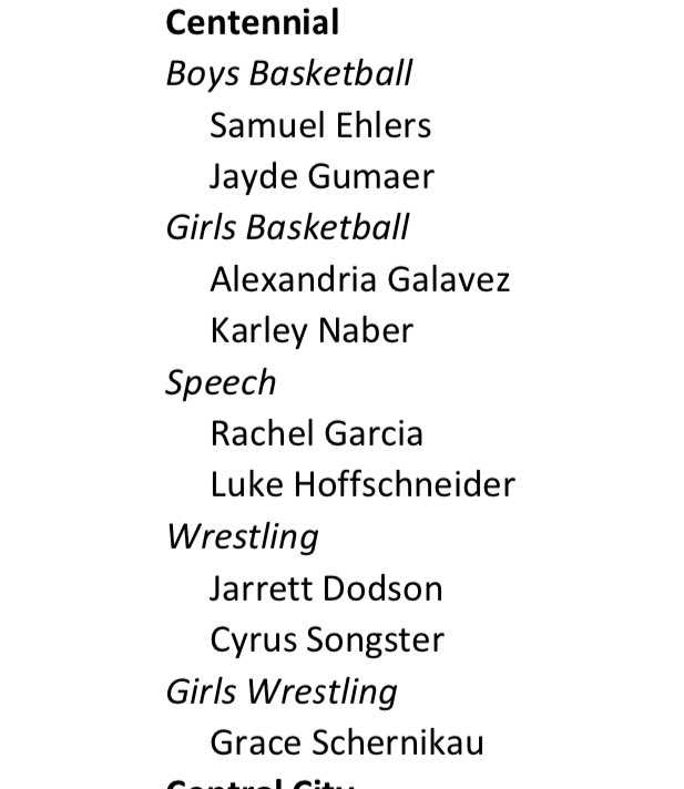Congrats <a href="/Alex_Galavezz/">Alex Galavez</a> and <a href="/KarleyNaber/">Karley Naber</a> and the other Broncos! NCPA academic all-state!!!