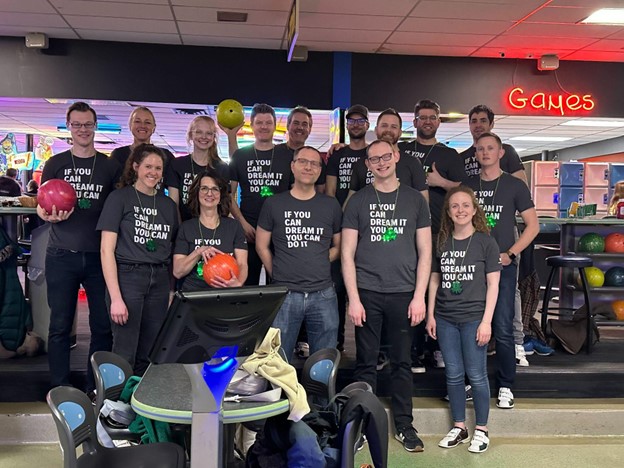 KablooeDesign's tweet image. We hit a lucky strike with this crew!🍀🎳
Such a fun day bowling with the Kablooe team last week. 

#teambonding #teambuilding #workevents #employeeapprecitation #teamevents #kablooe #kablooeteam